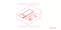 GEREEDSCHAP/ACCUVAK voor Honda XR 650 2005
