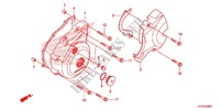 LINKS KRUKAS AFDEKKING/ GENERATOR(2) voor Honda CBF 125 2012
