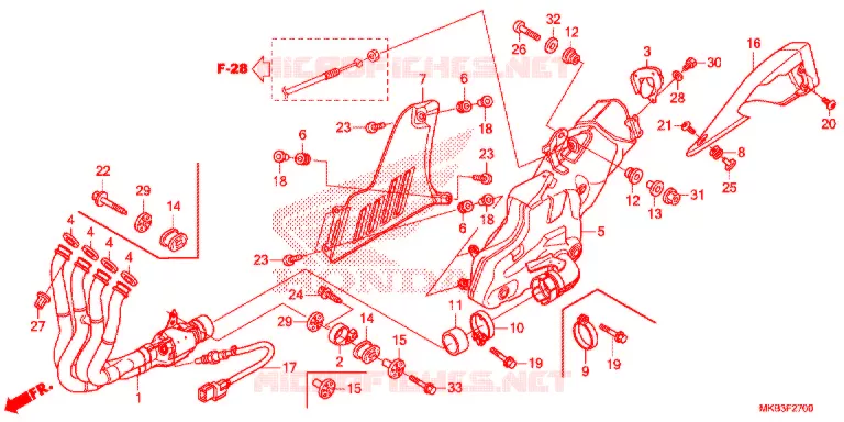 UITLAATDEMPER(2) Honda MOTO 1000 CBR 2016  CBR1000RAG