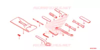 GEREEDSCHAP/ACCUVAK voor Honda CBR 1000 WHITE 2016