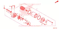 STARTMOTOR voor Honda CBR 1000 WHITE 2016