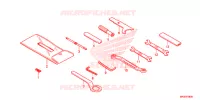 GEREEDSCHAP/ACCUVAK voor Honda CBR 1000 BLACK 2016