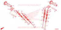 NOKKENAS/KLEP voor Honda CBR 250 R 2016
