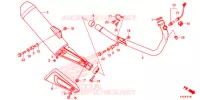UITLAATDEMPER(2) voor Honda CBR 300 ABS 2016