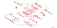 GEREEDSCHAP/ACCUVAK voor Honda CBR 300 ABS 2016