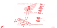 STURING STANG/BOVENSTE BRUG voor Honda CBR 300 YELLOW 2018