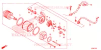 STARTMOTOR voor Honda CBR 300 ORANGE 2016