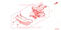 ACHTERLICHT(2) voor Honda NX4 FALCON 400 Fi 2014