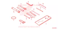 GEREEDSCHAP/ACCUVAK voor Honda NX4 FALCON 400 Fi 2014