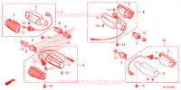KNIPPERLICHT(2) voor Honda NX4 FALCON 400 Fi 2014
