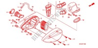 VOOR AFDEKKING/LUCHTFILTER voor Honda SHADOW VT 750 AERO ABS 2009