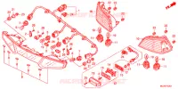 ACHTER COMBINATIE LICHT voor Honda GL 1800 GOLD WING ABS 2016