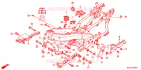 FRAME CHASSIS voor Honda GL 1800 GOLD WING ABS 2016
