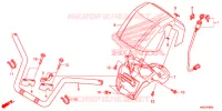 HENDEL PIJP voor Honda FOURTRAX 420 RANCHER 4X4 DCT EPS 2016