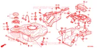 BRANDSTOF TANK voor Honda FOURTRAX 420 RANCHER 4X4 ES RED 2016
