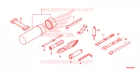 GEREEDSCHAP/ACCUVAK voor Honda FOURTRAX 420 RANCHER 4X4 ES RED 2016