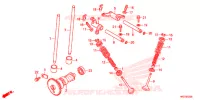 NOKKENAS/KLEP voor Honda FOURTRAX 420 RANCHER 4X4 ES RED 2016