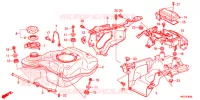 BRANDSTOF TANK voor Honda FOURTRAX 420 RANCHER 2X4 BASE 2016