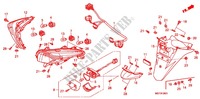 ACHTERLICHT/ACHTER STROOMLIJNKAP (FJS400D9/FJS400A) voor Honda SILVER WING 400 ABS 2009
