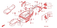 CHASSIS AFDEKKING/BAGAGEBOX/ BAGAGEDRAGER voor Honda SILVER WING 400 ABS 2011
