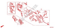 REMKLAUW VOOR (FJS400D9/FJS400A) voor Honda SILVER WING 400 ABS 2011