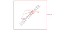 SCOOTER BLANKET voor Honda SILVER WING 400 ABS 2013