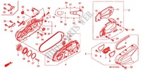 ZWAAI ARM/KETTINGKAST voor Honda SILVER WING 400 ABS 2011