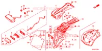 ACHTERLICHT(2) voor Honda CBR 650 F ABS 2015