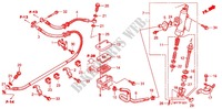 REMPOMP ACHTER voor Honda TRANSALP 700 ABS 2011