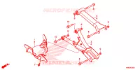 ACHTER ARM voor Honda FOURTRAX 500 FOREMAN RUBICON DCT 2016