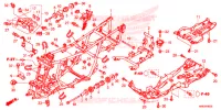 FRAME CHASSIS voor Honda FOURTRAX 500 FOREMAN RUBICON DCT 2016