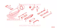 GEREEDSCHAP/ACCUVAK voor Honda FOURTRAX 500 FOREMAN RUBICON DCT 2016