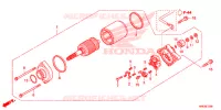 STARTMOTOR voor Honda FOURTRAX 500 FOREMAN RUBICON DCT 2016