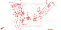 UITLAATDEMPER(2) voor Honda XL 250 DEGREE 1991