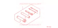 GEREEDSCHAP/ACCUVAK voor Honda EZ 90 SNOW 1992