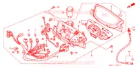 COMBINATIEMETER (SZ50P/R/T) voor Honda TACT 50 STAND UP 1993