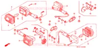 KNIPPERLICHT(2) voor Honda AFRICA TWIN 750 1993