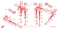 NOKKENAS/KLEP voor Honda AFRICA TWIN 750 1994