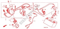 BEDRADINGSBUNDEL/ACCU voor Honda CBF 600 CARENEE ABS 2010