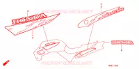 STICKERS (1) voor Honda CB 500 1996