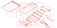 GEREEDSCHAP/ACCUVAK voor Honda CB 500 1996