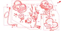 COMBINATIEMETER (1) voor Honda CB 500 1996
