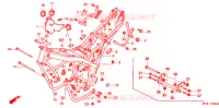 FRAME CHASSIS voor Honda CB 500 1996