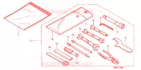 GEREEDSCHAP/ACCUVAK voor Honda CB 500 1998