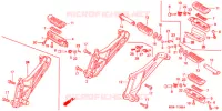 OPSTAP/KICKARM/ WISSEL PEDAAL voor Honda CB 500 1998