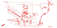 REMPOMP VOOR (2) voor Honda CB 500 1998