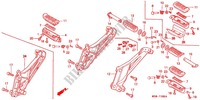 OPSTAP/KICKARM/ WISSEL PEDAAL voor Honda CB 500 34HP 2000