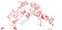 VOOR AFDEKKING/LUCHTFILTER voor Honda CB 500 S 34HP 2000