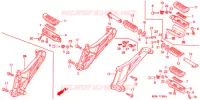 OPSTAP/KICKARM/ WISSEL PEDAAL voor Honda CB 500 2000