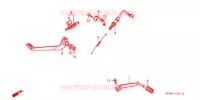 PEDAAL (2) voor Honda CB 500 2000